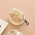 Load image into Gallery viewer, Cocopup London LUXE Poop Bag Holder – Mocha Flower - Teddy DogWear
