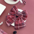 Load image into Gallery viewer, Cocopup London - Mulberry Plaid Sailor Bow Tie - Teddy DogWear