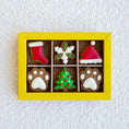 Load image into Gallery viewer, Golden Barkery - Christmas Dog Treats - 12 Dog Biscuits Box - Teddy DogWear