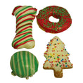 Load image into Gallery viewer, Huds and Toke CHRISTMAS DOGGY COOKIE MIX 4pk (Assorted sizes) - Teddy DogWear
