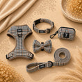 Load image into Gallery viewer, Premium Dog Harness Collar Lead Bow Tie