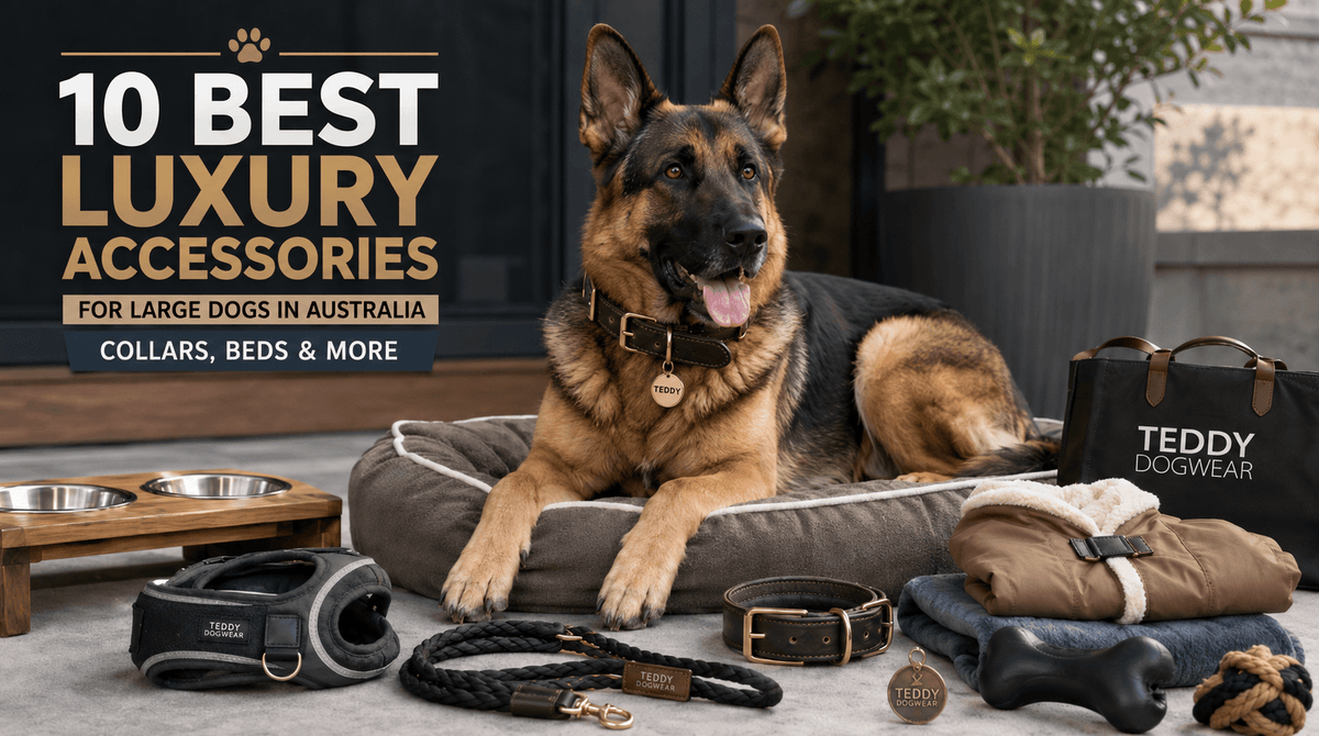 10 Best Luxury Accessories for Large Dogs in Australia — Collars, Beds & More - Teddy DogWear