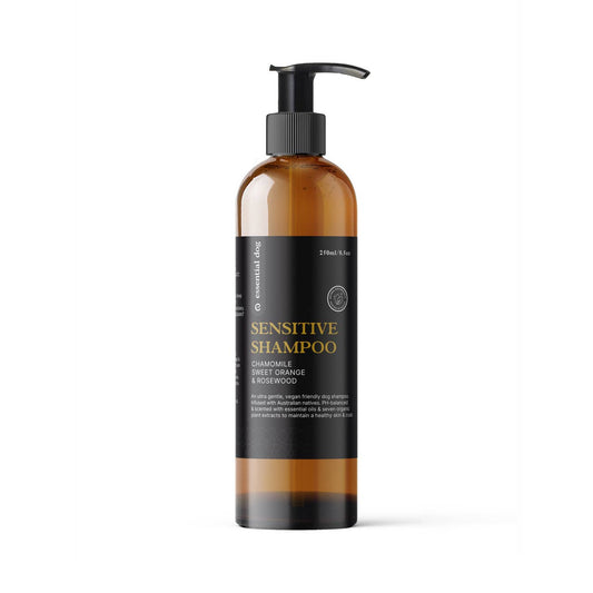 Essential Dog - Natural Sensitive Dog Shampoo (Chamomile, Orange & Rosewood) - Teddy DogWear