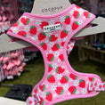 Load image into Gallery viewer, Cocopup London – Adjustable Neck Harness – Pupberry Fields - Teddy DogWear

