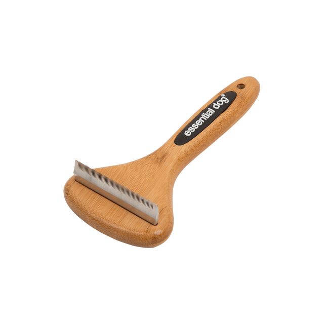 Essential Dog - Natural Bamboo Dog Deshedding Tool: Cats & Dogs - Teddy DogWear