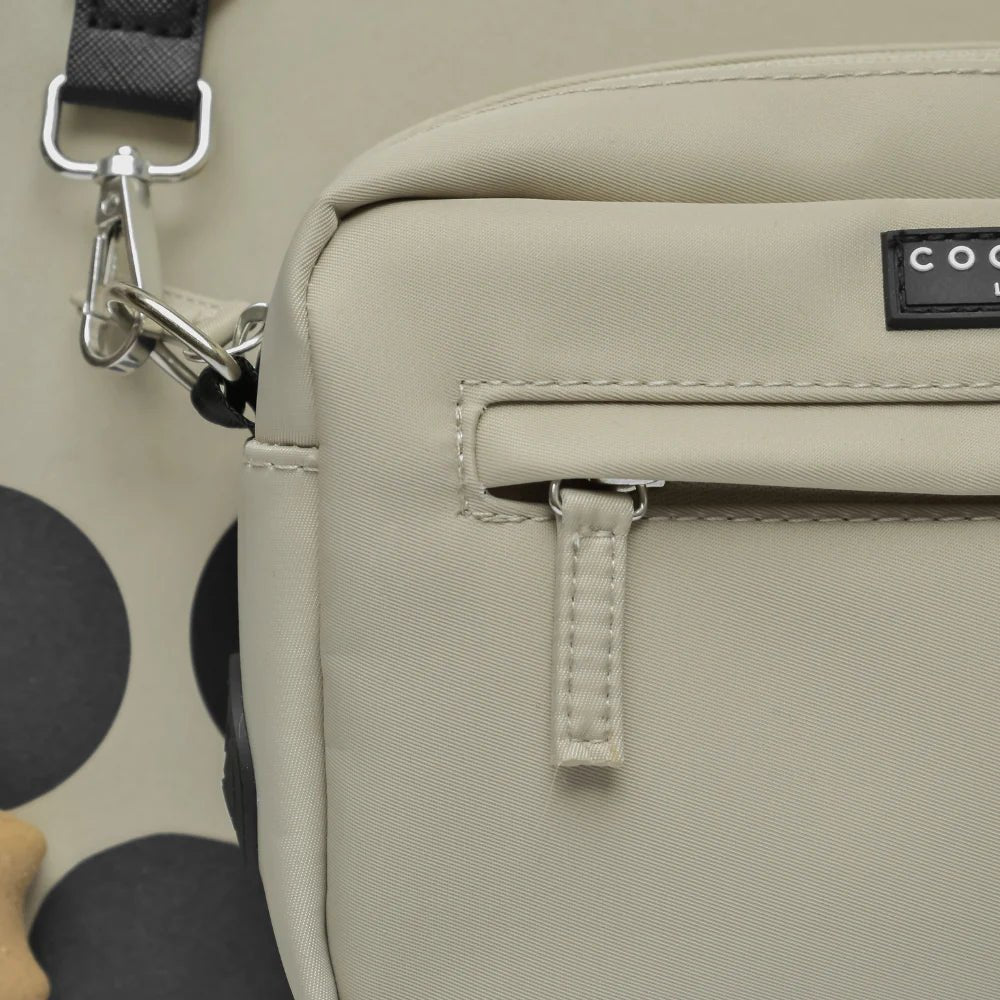 Cocopup London – Dog Walking Bag - Caramel Latte - Teddy DogWear