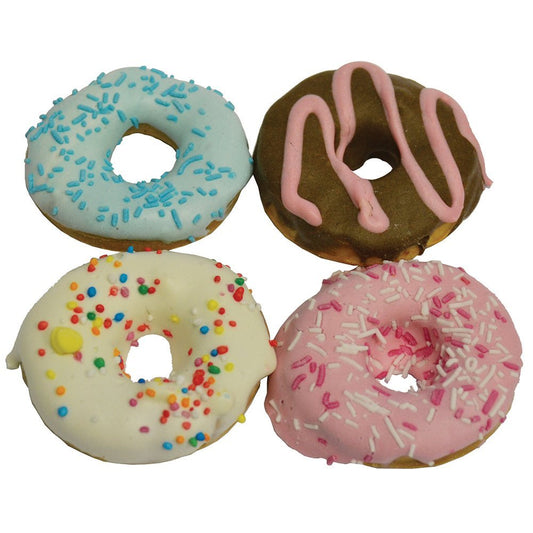 Huds and Toke LITTLE DOGGY DONUTS 4pk - 5cm - Teddy DogWear