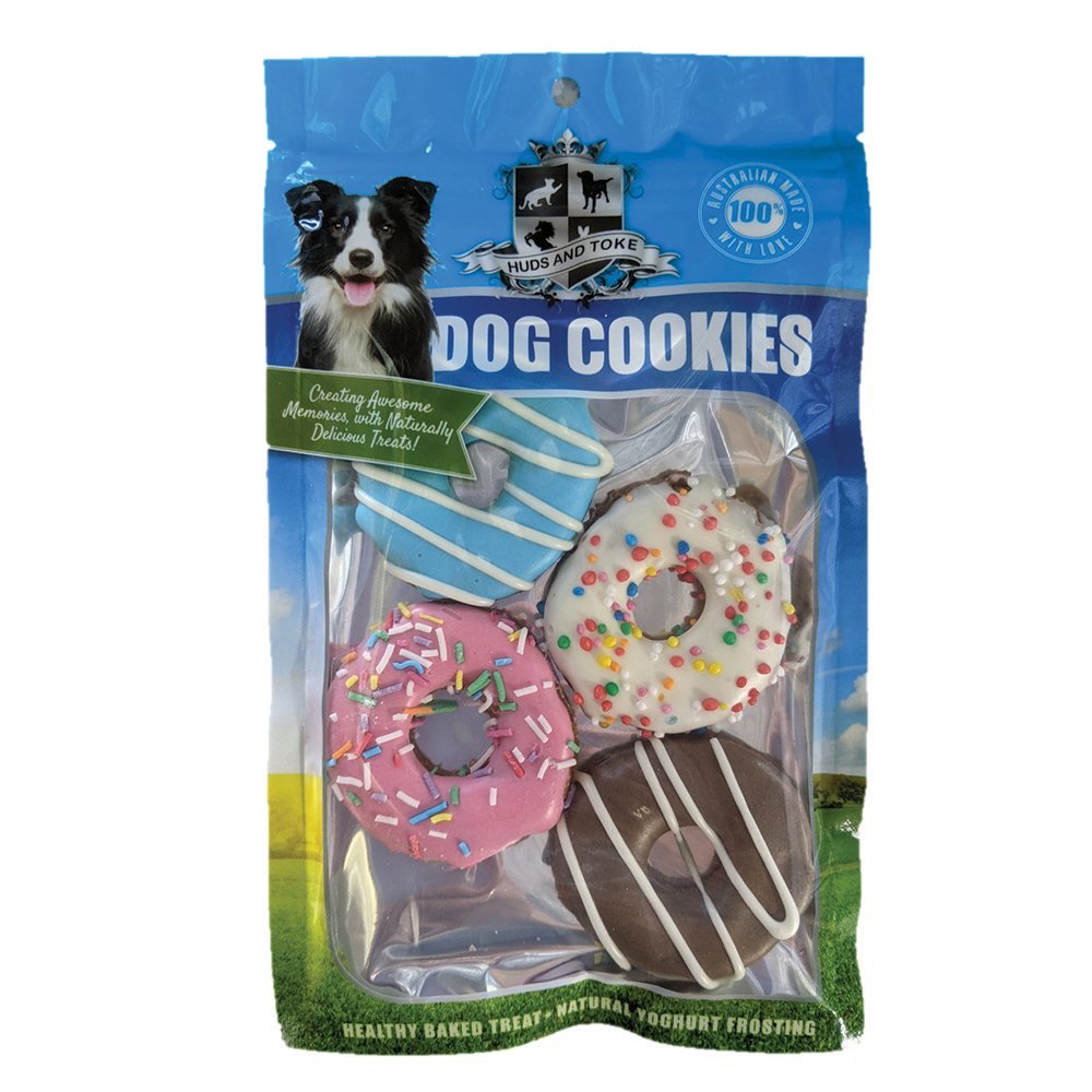 Huds and Toke LITTLE DOGGY DONUTS 4pk - 5cm - Teddy DogWear