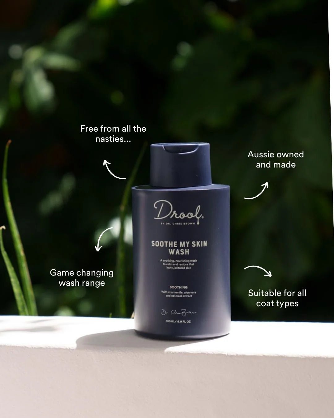 Drool By Dr Chris Brown Sooth My Skin - Teddy DogWear