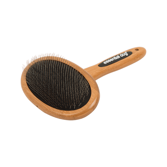 Essential Dog - Natural Bamboo Slicker Brush: Cats & Dogs - Teddy DogWear