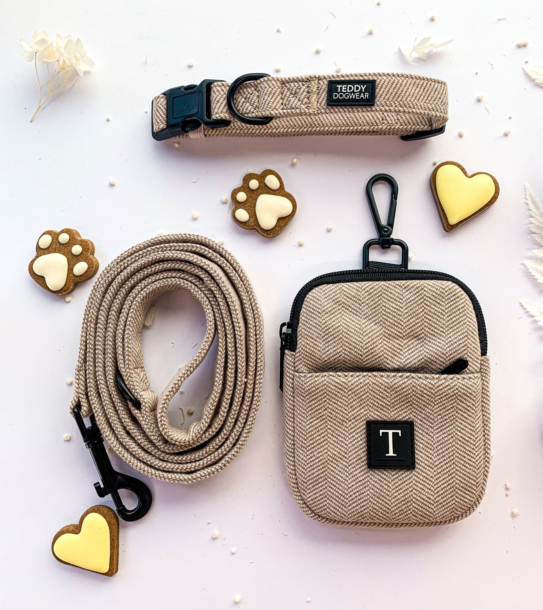 Teddy DogWear Harness, Collar Leash - Teddy DogWear