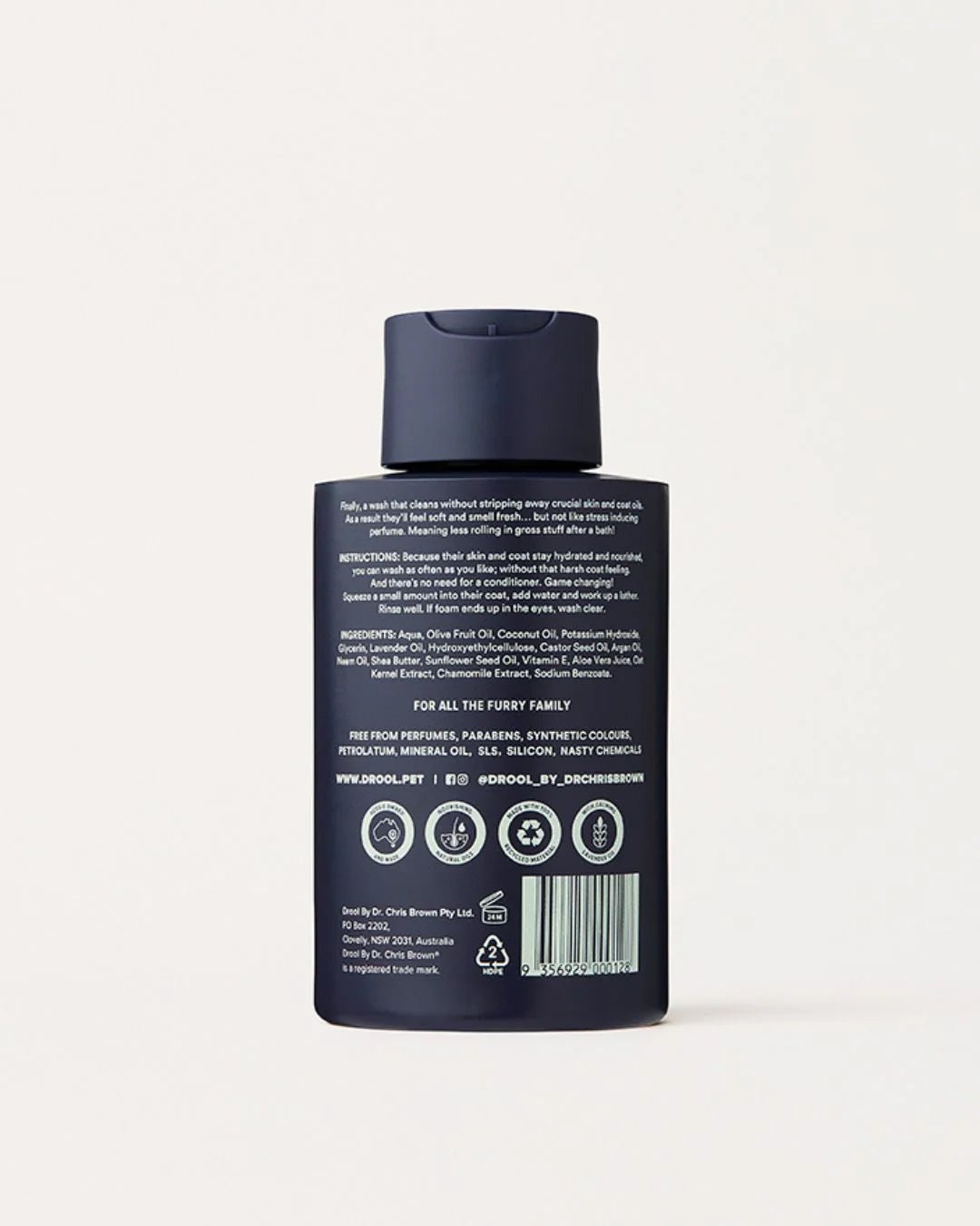 Drool By Dr Chris Brown My Coat Wash Scented 500Ml - Teddy DogWear