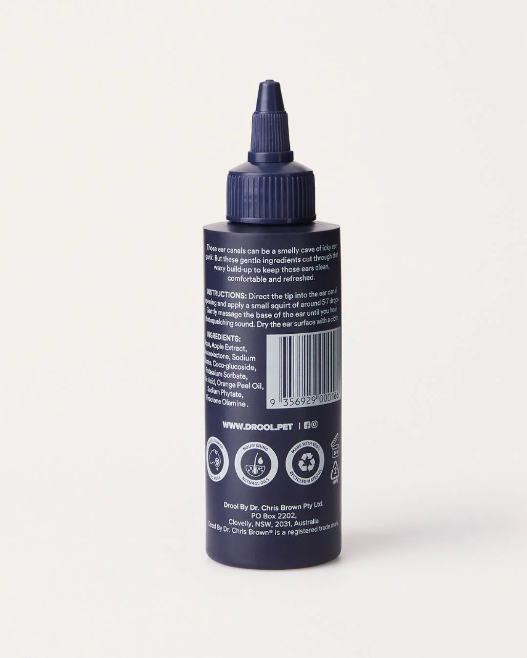 Drool By Dr Chris Brown The Ear De Gunker 120Ml - Teddy DogWear