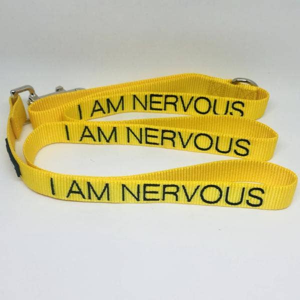 Rover Pet Products - I AM NERVOUS - LEASH - Teddy DogWear