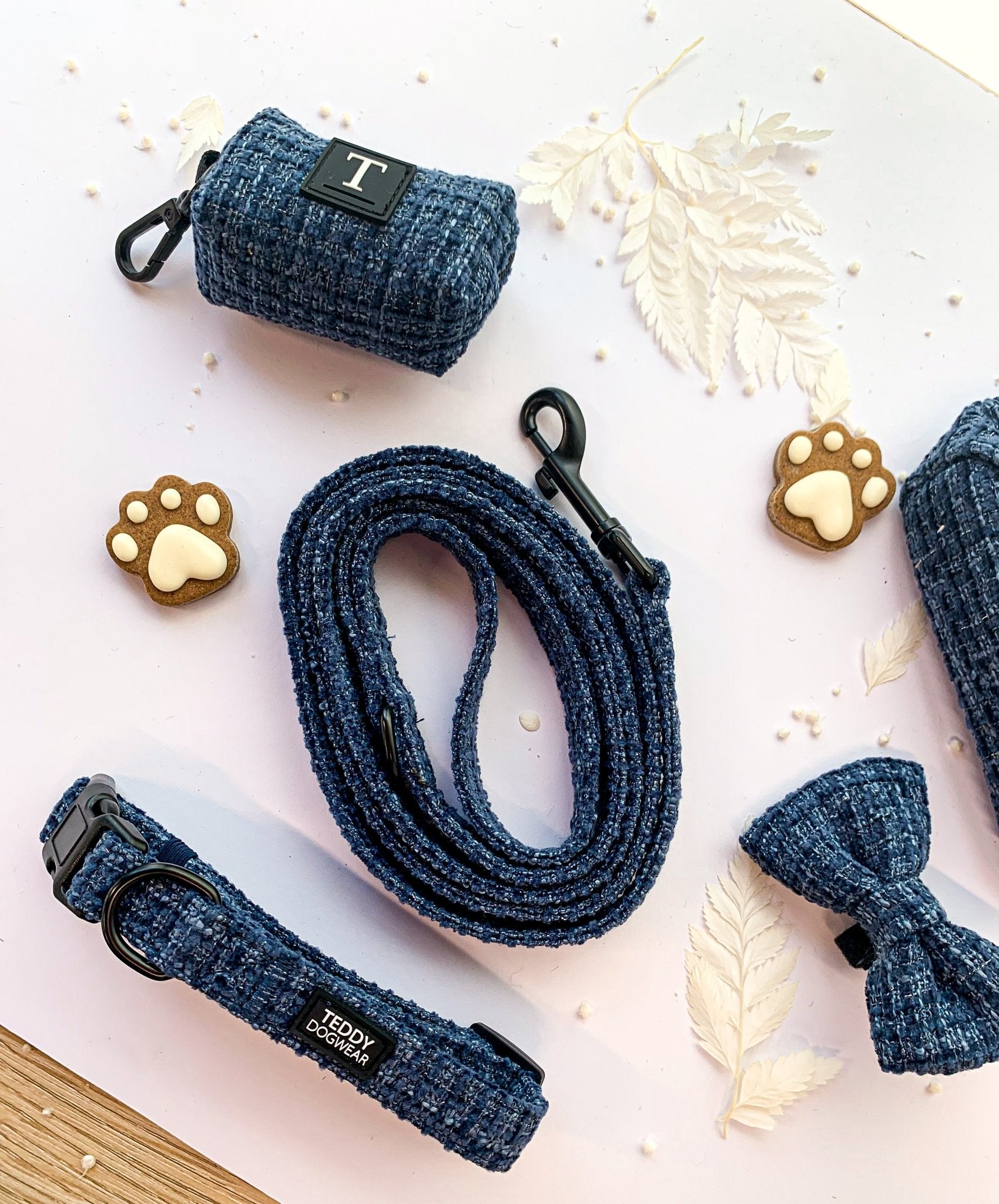Teddy DogWear Harness, Collar Leash Treat Bag Pooh Bag Holder - Teddy DogWear