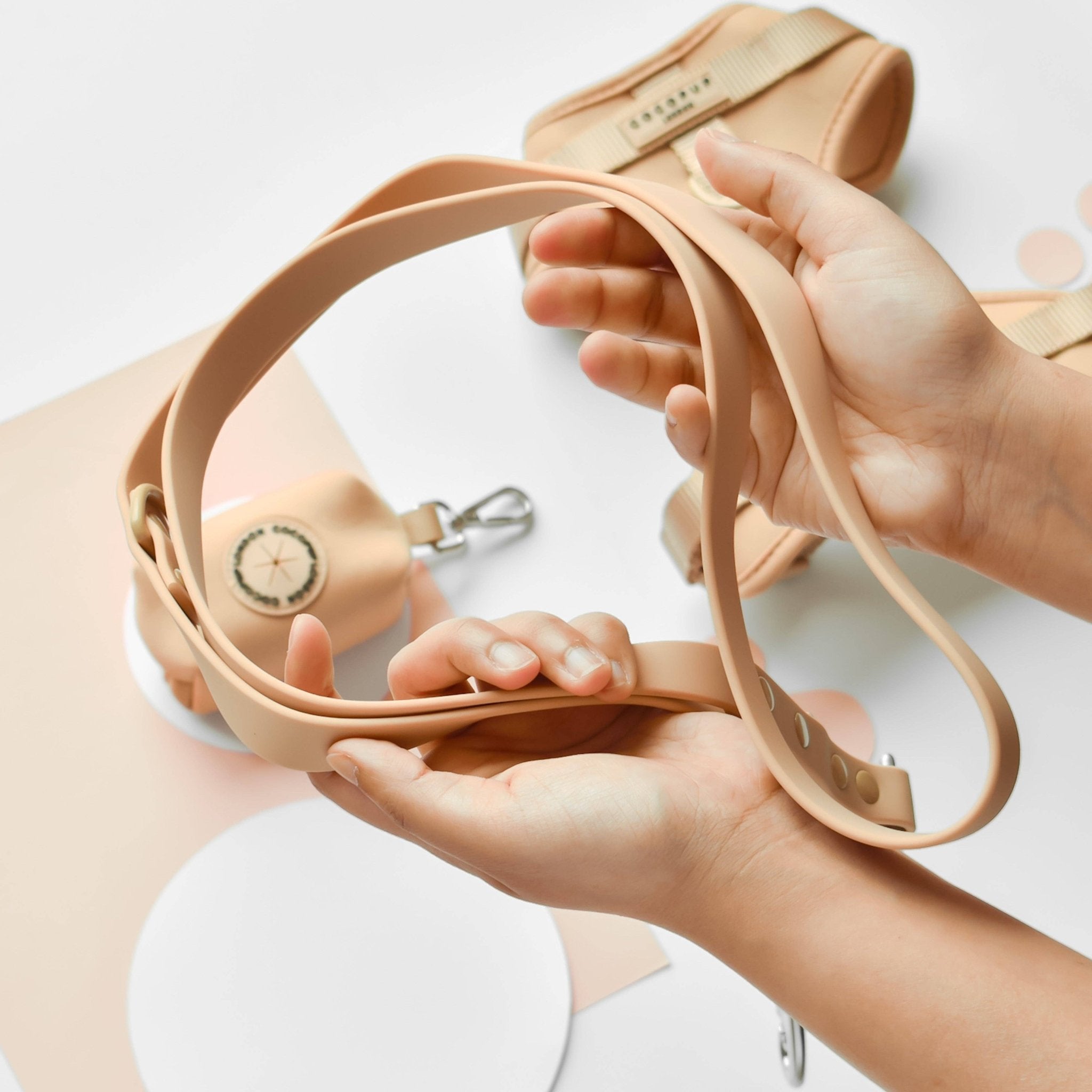 Cocopup London - NAKD Lead - Biscuit - Teddy DogWear