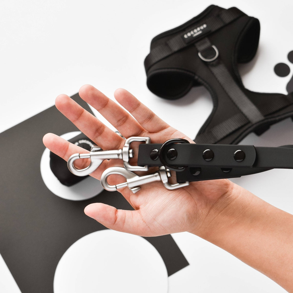 Cocopup London - NAKD Lead - Liquorice - Teddy DogWear