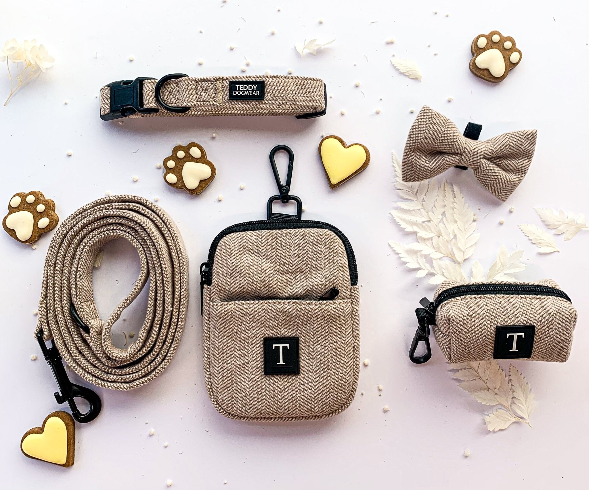 Teddy DogWear Harness, Collar Leash - Teddy DogWear