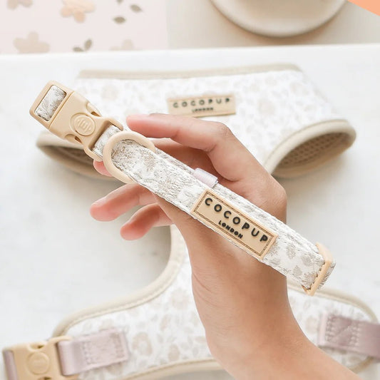 Cocopup London – LUXE Dog Collar – Garden Meadow - Teddy DogWear