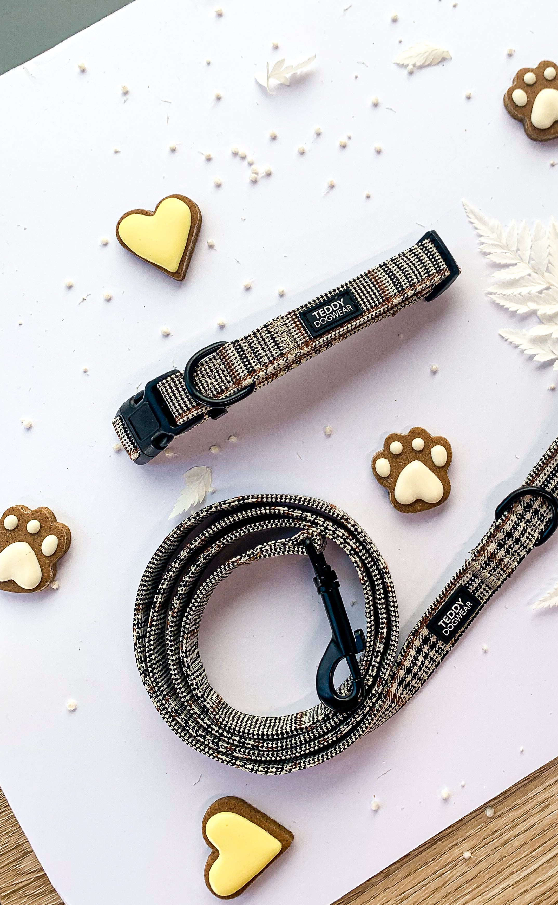 Teddy DogWear Harness, Collar Leash