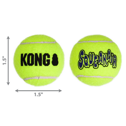 KONG Airdog Squeaker Balls Xsmall - Teddy DogWear