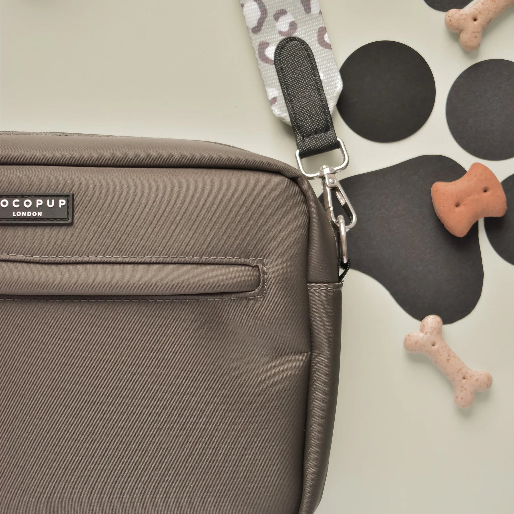 Cocopup London – Dog Walking Bag – Mocha - Teddy DogWear