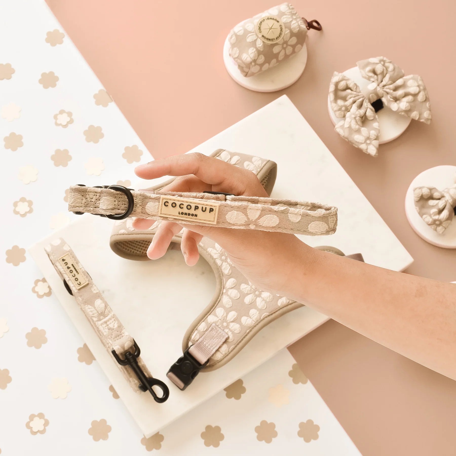 Cocopup London Mocha Flower - Teddy DogWear