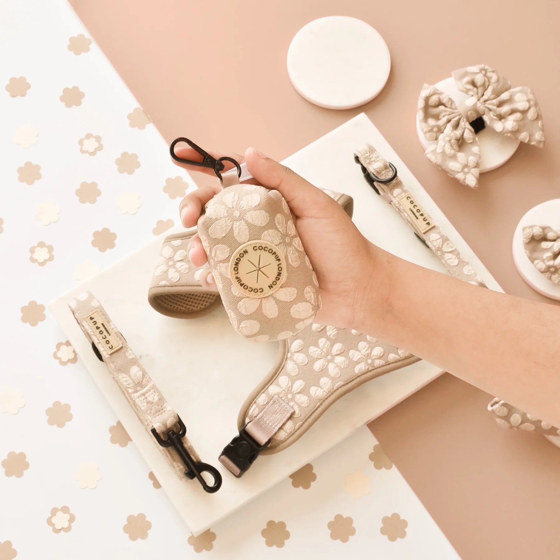 Cocopup London Mocha Flower - Teddy DogWear