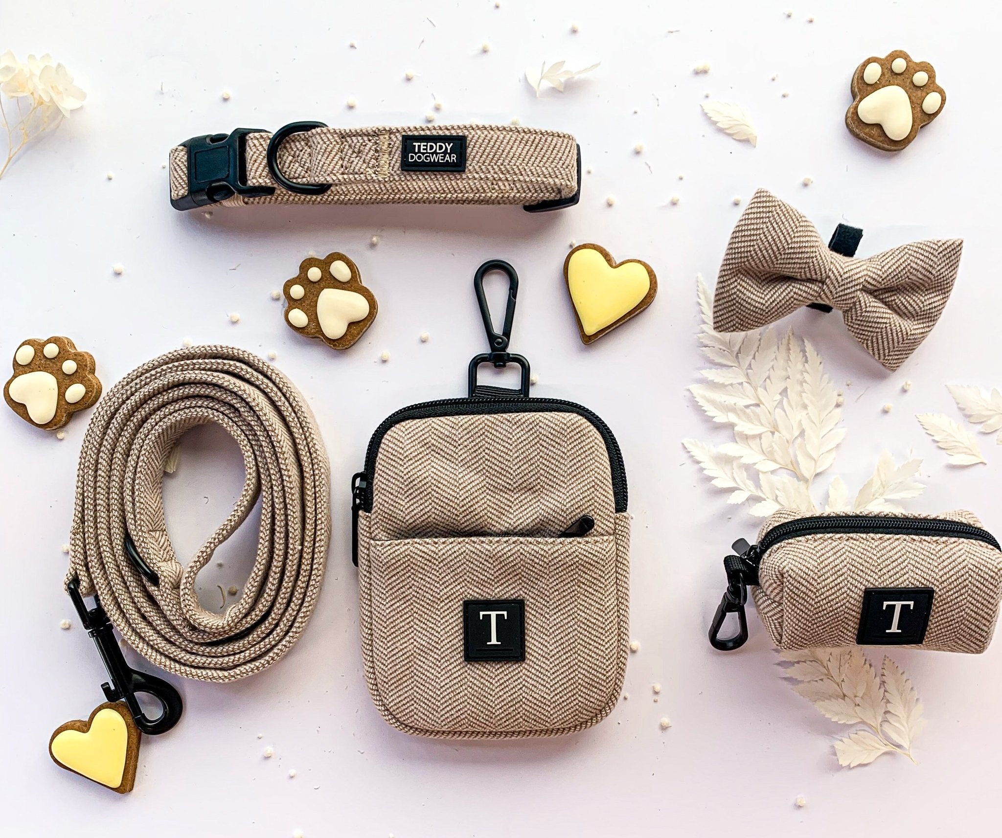 Teddy DogWear Harness, Collar Leash - Teddy DogWear