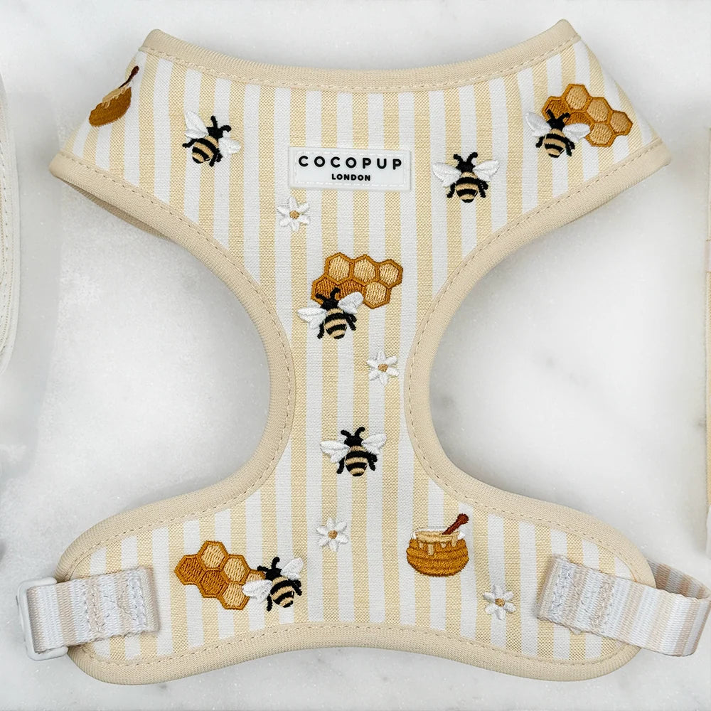 Cocopup London – Adjustable Neck Harness Honey Meadow