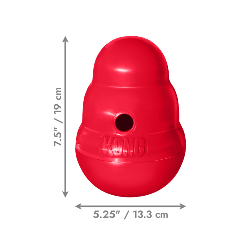 1 x KONG Wobbler Large - Teddy DogWear