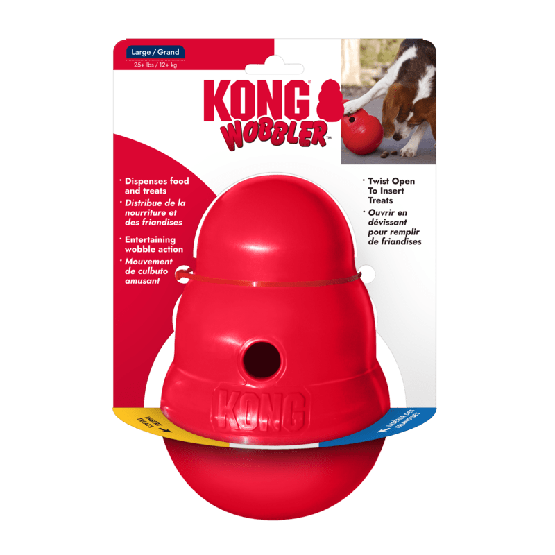 1 x KONG Wobbler Large - Teddy DogWear