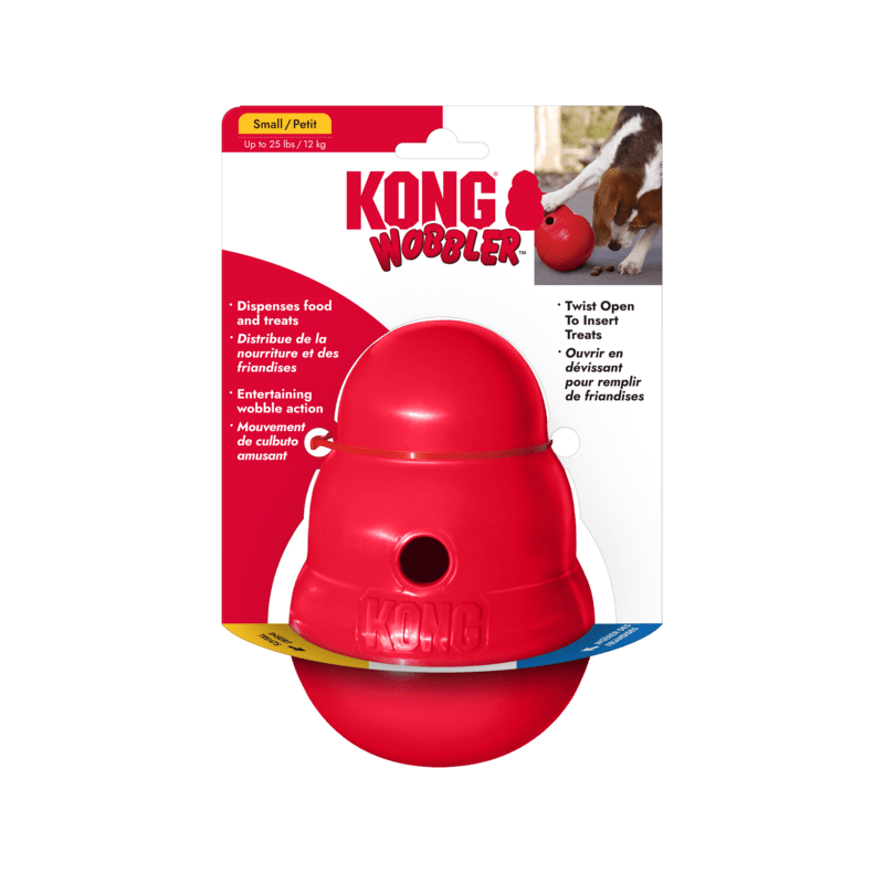 1 x KONG Wobbler Small - Teddy DogWear