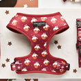 Load image into Gallery viewer, Cocopup London – Adjustable Neck Harness – Woofmas Pudding - Teddy DogWear
