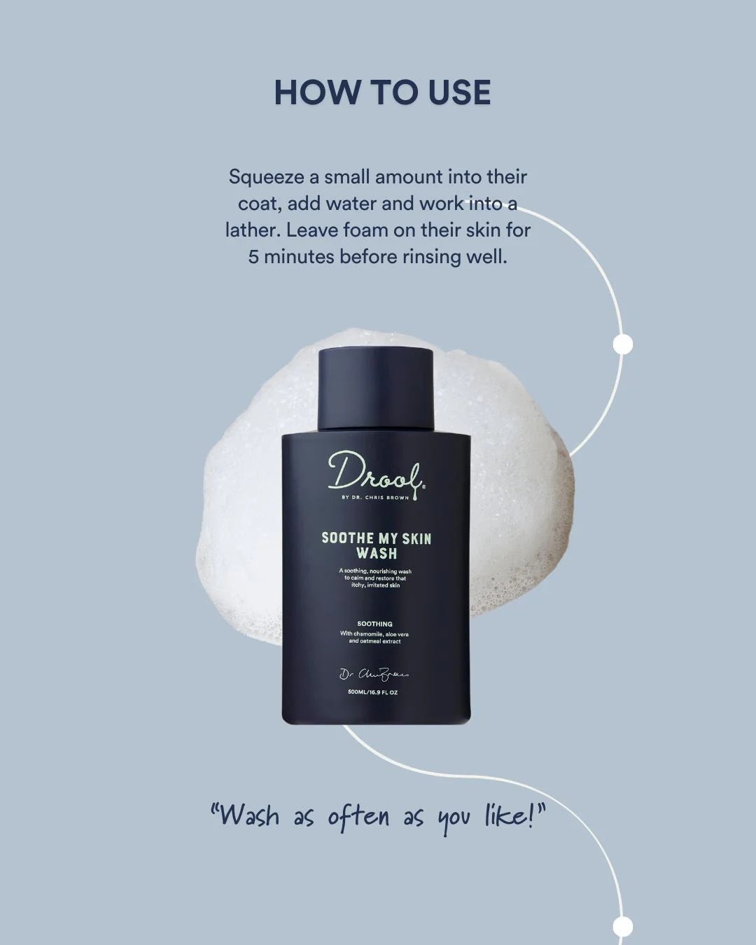 Drool By Dr Chris Brown Sooth My Skin - Teddy DogWear
