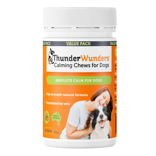 Thunderwunders Calming Chews for Stressed and Anxious Dogs 125g - Teddy DogWear