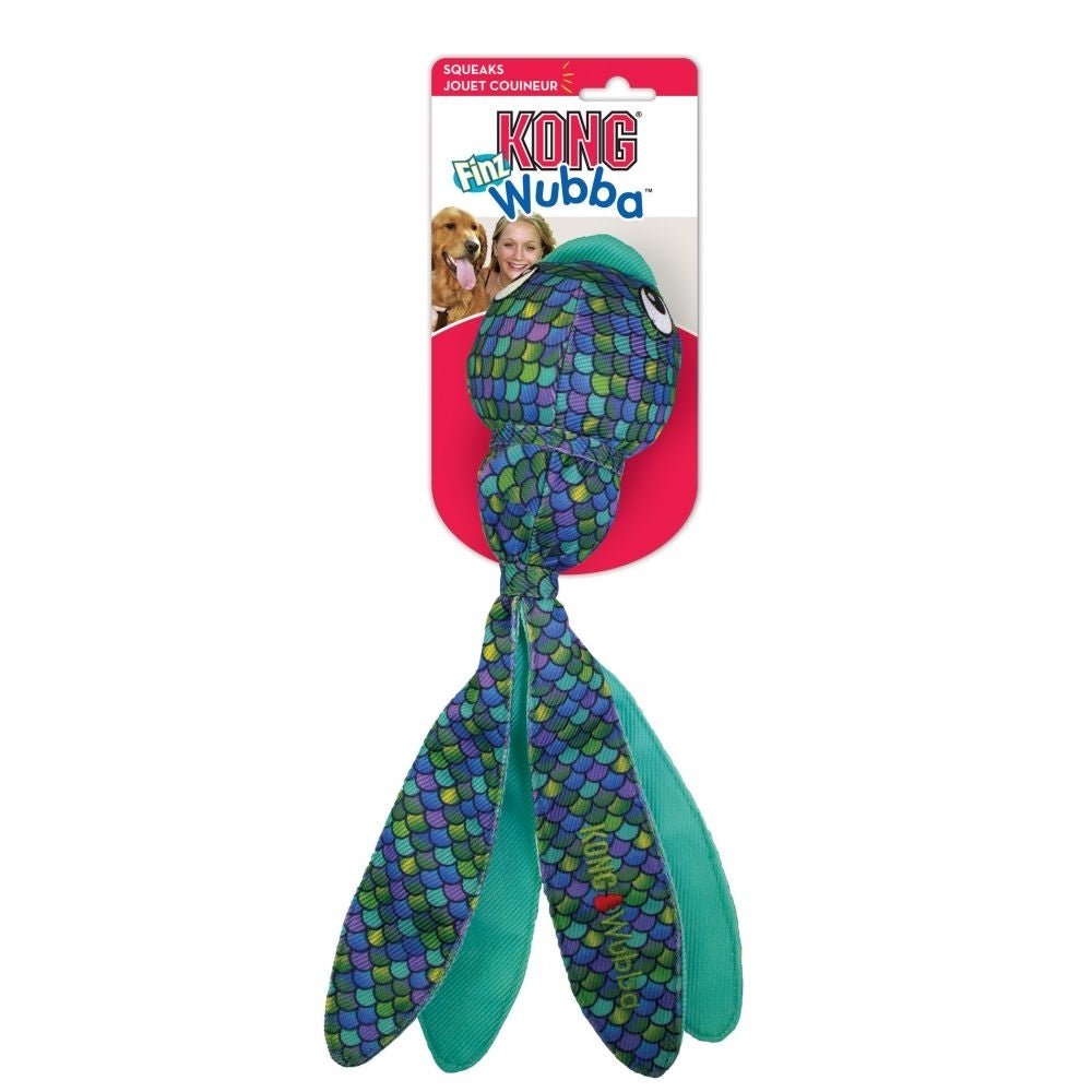 KONG Wubba Finz Blue - Small - Teddy DogWear