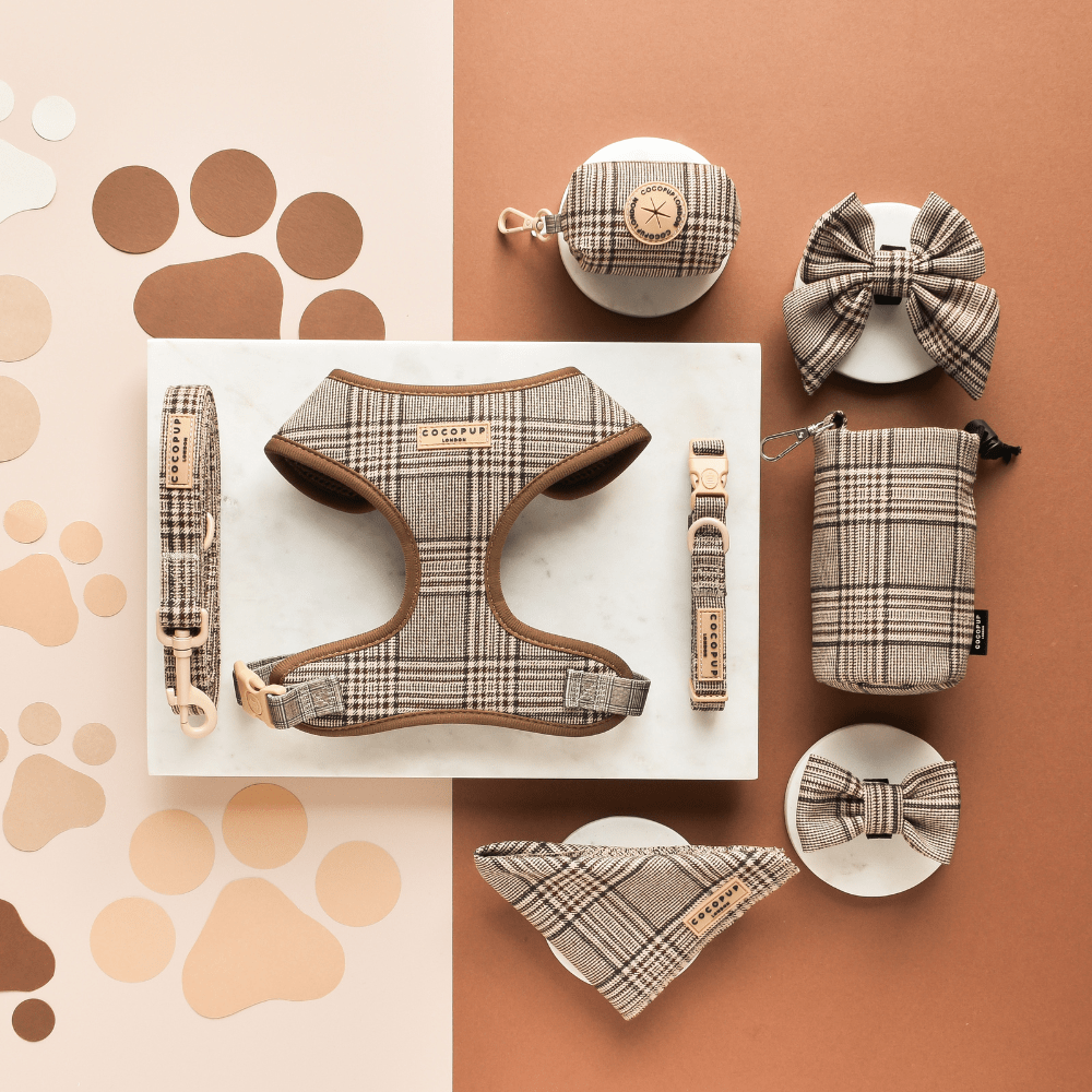 Cocopup London - Pup Plaid Poop Bag Holder - Teddy DogWear