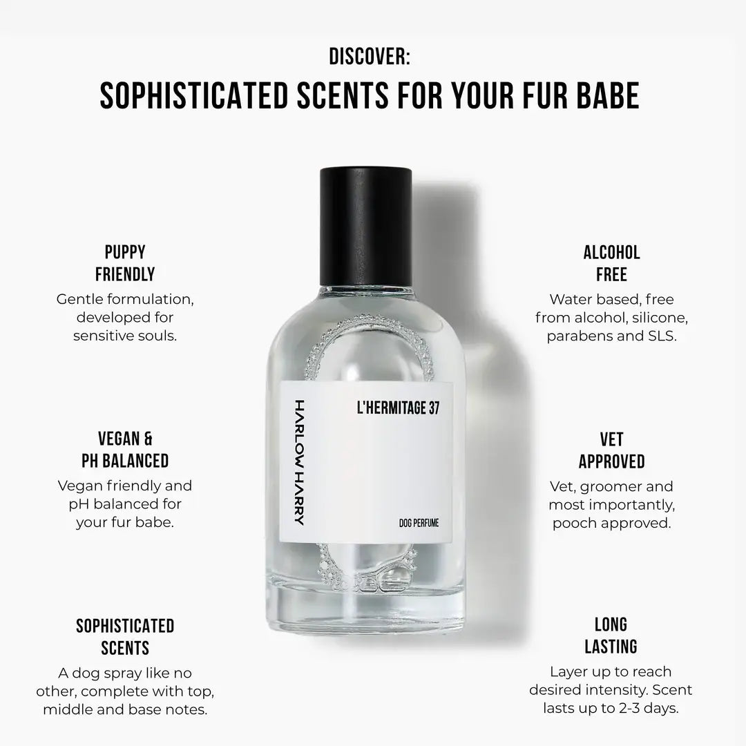 HARLOW HARRY - Dog Perfume | L'hermitage 37 - Teddy DogWear