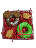 Load image into Gallery viewer, Huds and Toke – Reindeer Christmas Cookie Gift Box - Teddy DogWear
