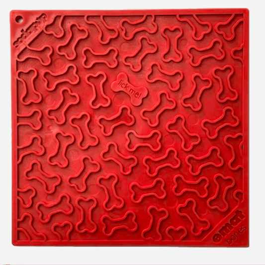 Soda Pup - Bones Emat Enrichment Lick Mat - Teddy DogWear