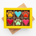 Load image into Gallery viewer, Golden Barkery - Dog Biscuits - 12 PupBiscuits Box Dog Treats - Teddy DogWear
