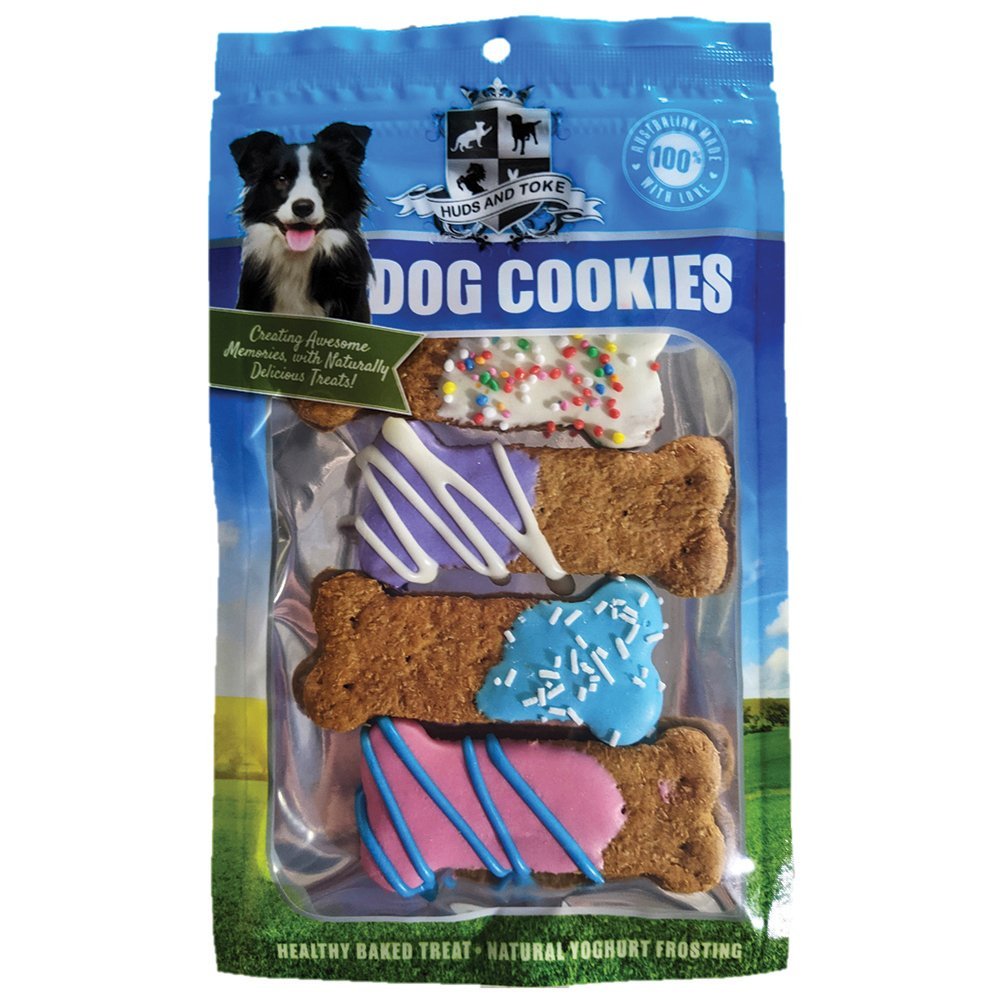 Huds and Toke CRAZY DOG BONES 4pk - 8cm - Assorted Styles only. - Teddy DogWear
