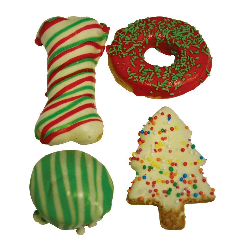 Huds and Toke CHRISTMAS DOGGY COOKIE MIX 4pk (Assorted sizes) - Teddy DogWear