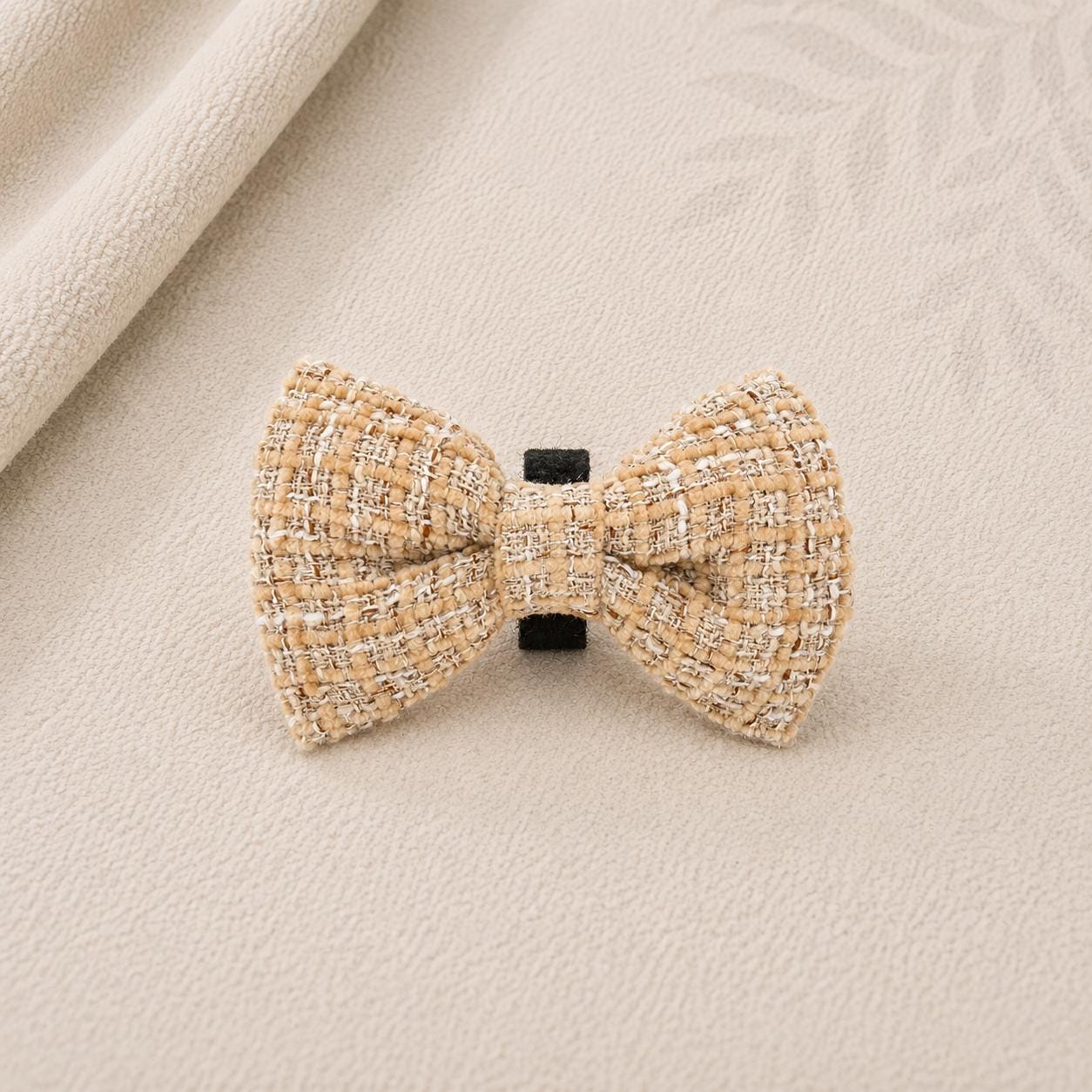 Premium Dog Harness Collar Lead Bow Tie