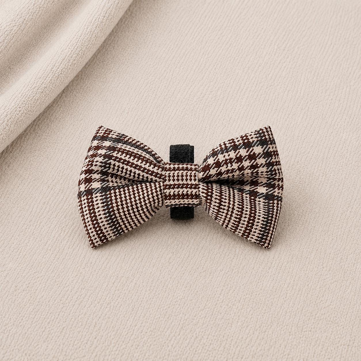 Premium Dog Harness Collar Lead Bow Tie