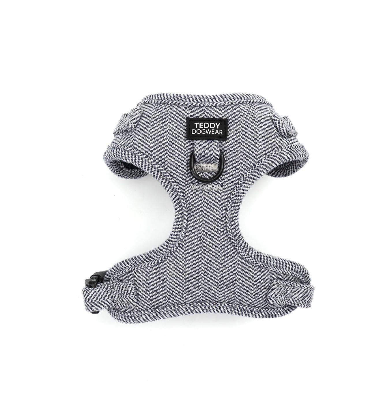 Premium Dog Harness Collar Lead Bow Tie