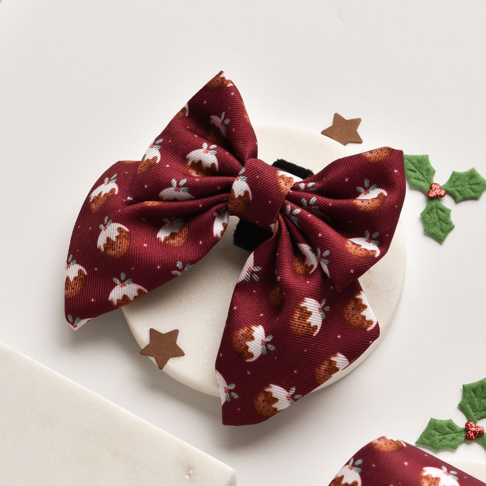 Cocopup London – Sailor Bow Tie – Woofmas Pudding - Teddy DogWear