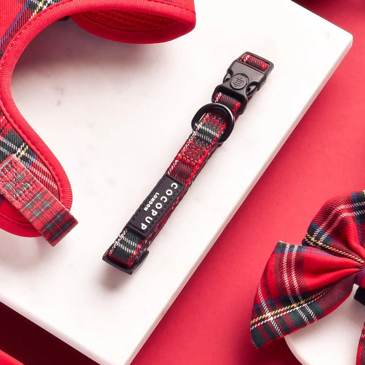 Cocopup London – Dog Collar – Tartan - Teddy DogWear