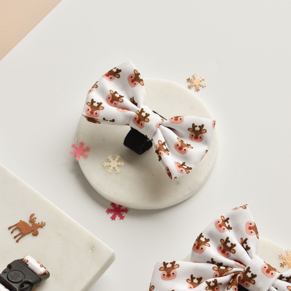 Cocopup London – Bow Tie – Ralphie Reindeer - Teddy DogWear